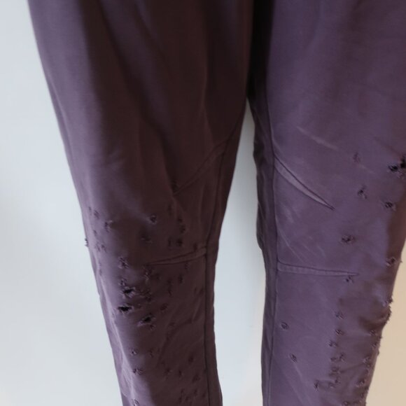 Mens Iro x KITH Plum Distressed Drawstring Jogger Sweatpants L - Picture 5 of 11